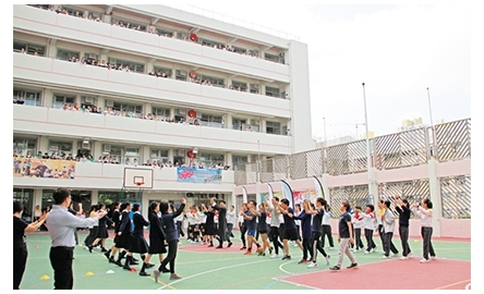 聖母玫瑰書院舉辦 鮑思高盃師生閃避球賽封面
