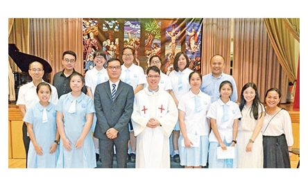 東涌天主教學校開學祈禱會封面