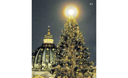 教宗呼籲傳遞關愛 歡度真正的聖誕節封面