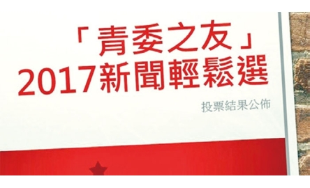 青委之友新聞投票出爐 社會新聞關心劉曉波逝世封面