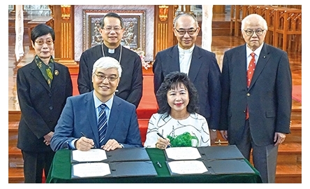 港澳教區四校 跨地域首結盟封面