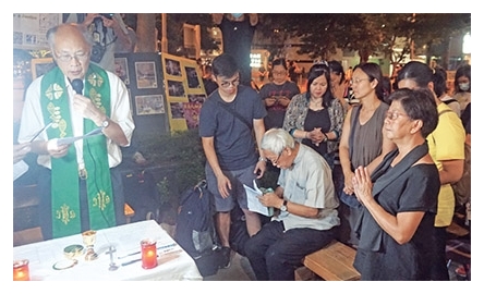 陳樞機與信徒獻彌撒 紀念雨傘運動五周年封面
