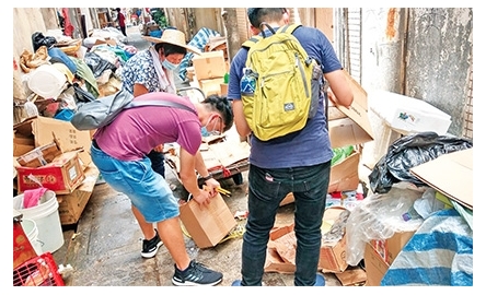 明愛專上學院實習學生 遊走後巷尋找拾荒者蹤跡封面