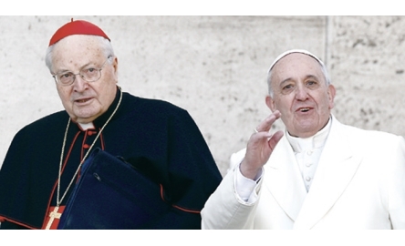 索達諾卸任樞機團團長  教宗修訂任期五年一任封面