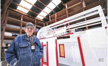 九旬發明家點子多 讓露宿者有瓦遮頭 封面